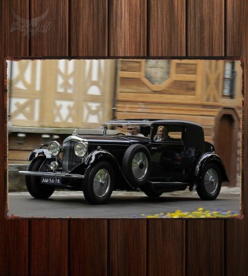 Металлическая табличка Bentley 8 Litre Sportsman Coupe